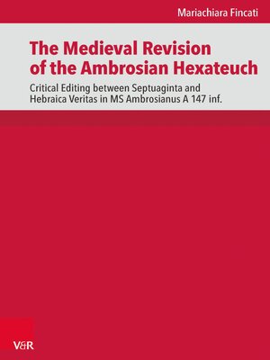 cover image of The Medieval Revision of the Ambrosian Hexateuch